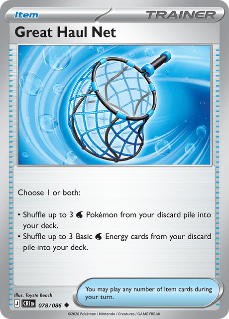 Chaos Crystal 078/086 Chaos Rising Common Pokemon Card