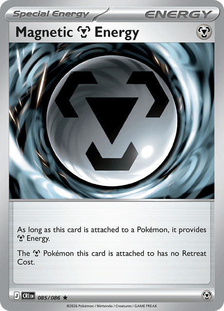 Metal Energy 085/086 Chaos Rising Holo Pokemon Card