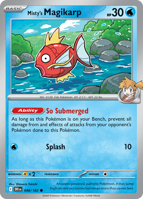 Poliwhirl 048/182 Destined Rivals Common Pokemon Card