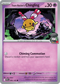 Team Rocket's Chingling 085/182 Destined Rivals Common Pokemon Card
