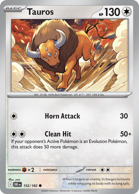 Team Rocket's Meowth 152/182 Destined Rivals Common Pokemon Card