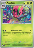 Accelgor 013/159 Journey Together Reverse Holo Pokemon Card