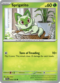 Sprigatito 016/159 Journey Together Common Pokemon Card