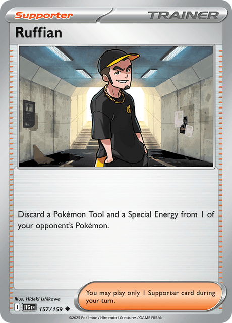 Ruffian 157/159 Journey Together Common Pokemon Card