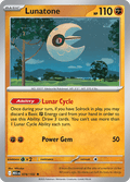 Lunatone 074/132 Mega Evolution Holo Pokemon Card