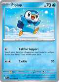 Piplup 027/094 Phantasmal Flames Common Pokemon Card