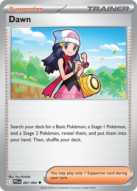 Dawn 087/094 Phantasmal Flames Common Pokemon Card