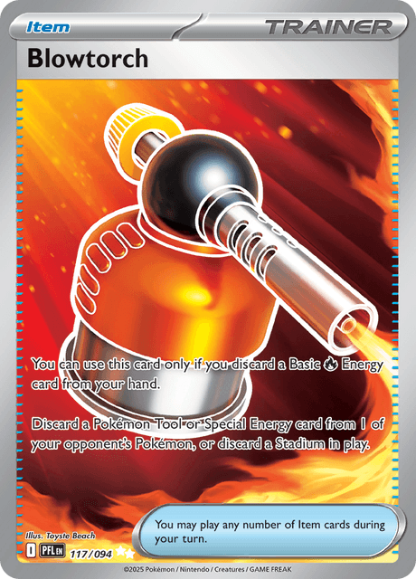 Blowtorch 117/094 Special Illustration Rare Pokemon Card