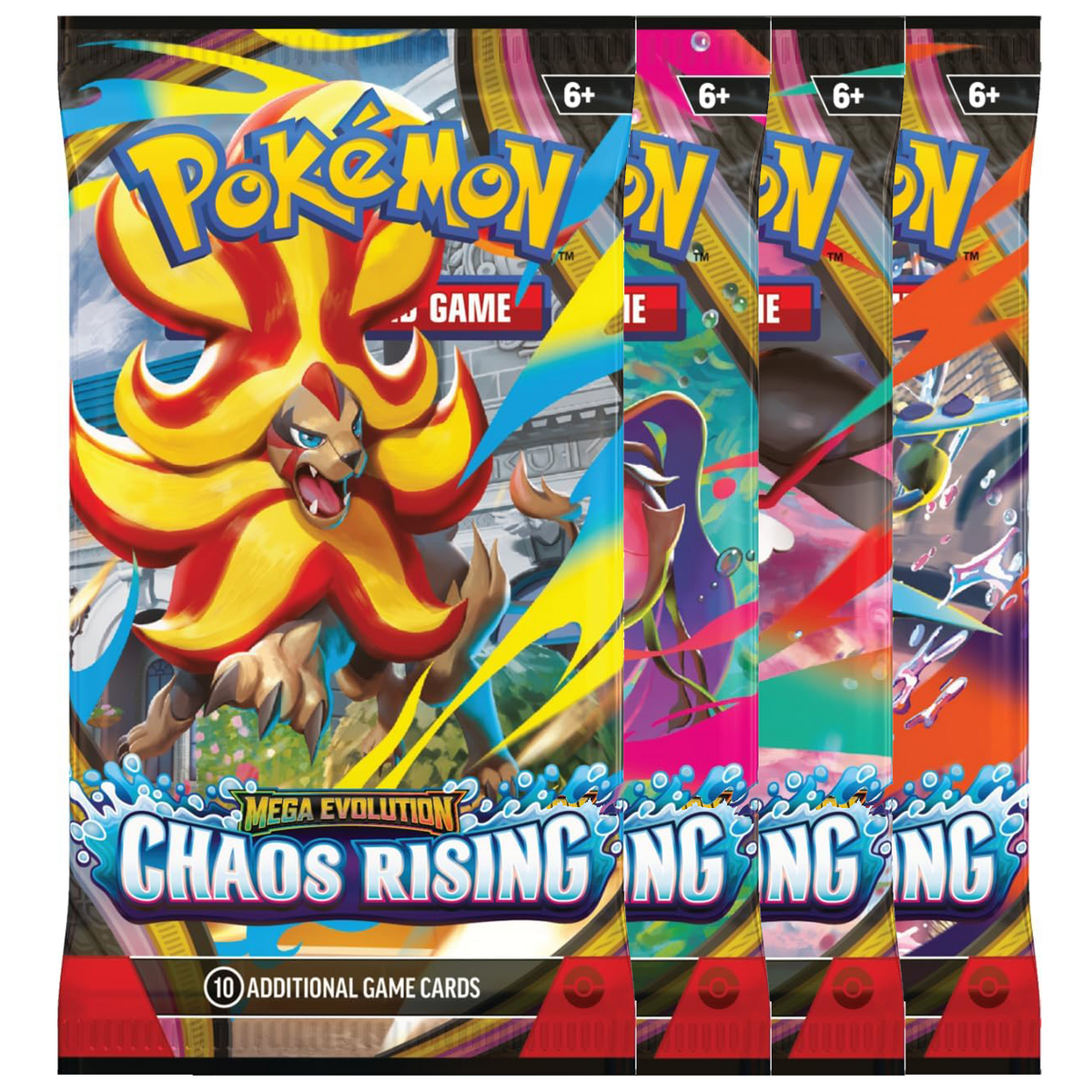 Pokémon TCG: Mega Evolution - Chaos Rising Single Booster Pack