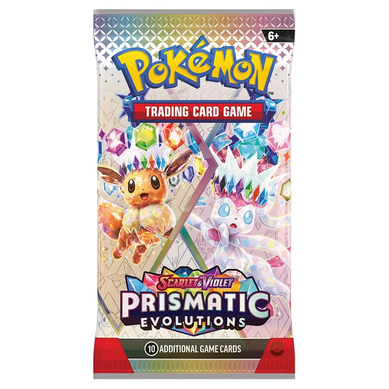 Pokémon TCG: Scarlet and Violet - Prismatic Evolutions Single Booster Pack