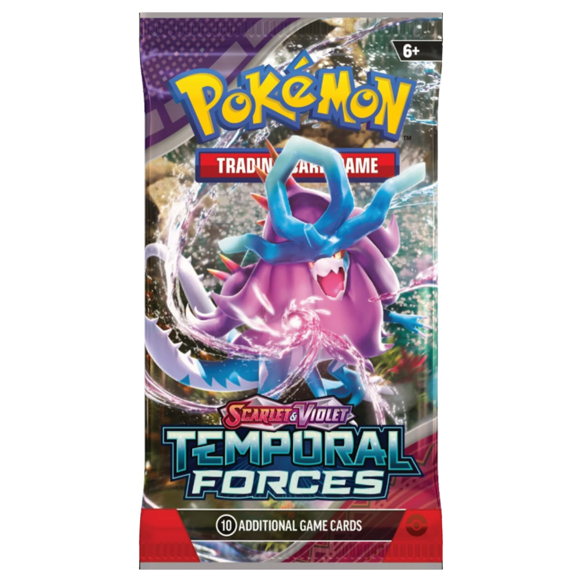 Pokémon TCG: Scarlet and Violet - Temporal Forces Single Booster Pack
