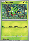 Spinarak 001/088 Reverse Holo Pokemon Card
