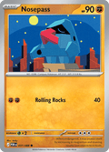 Nosepass 037/088 Reverse Holo Pokemon Card