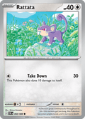 Rattata 060/088 Reverse Holo Pokemon Card