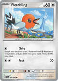 Fletchling 066/088 Perfect Order Common Pokemon Card