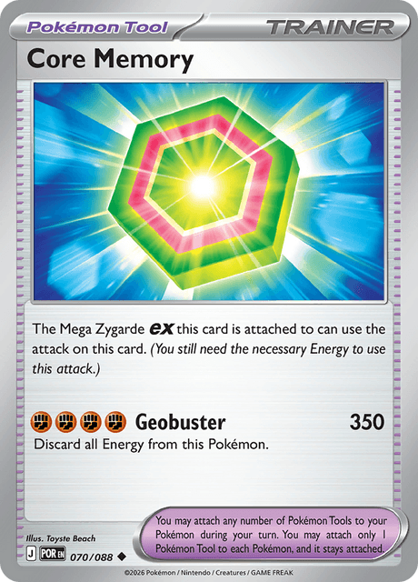 Core Memory 070/088 Perfect Order Common Pokemon Card