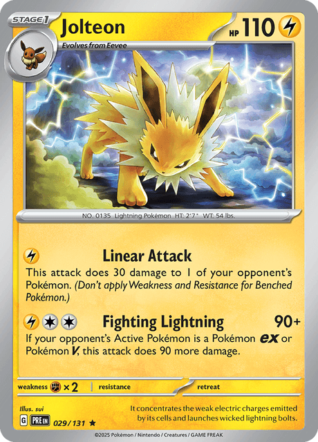 Vaporeon 029/131 Reverse Holo Pokemon Card